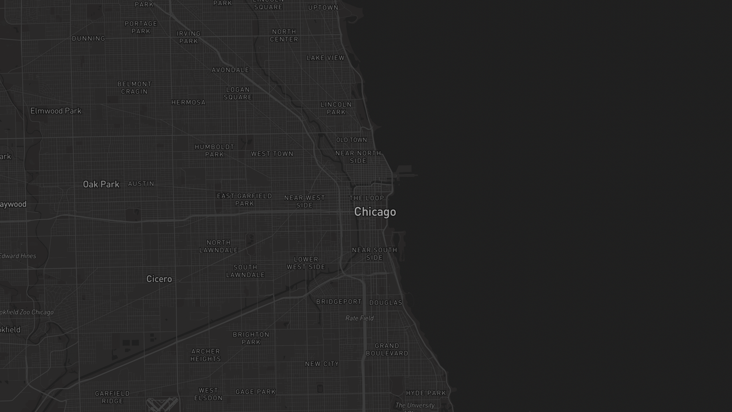 Aerial 3D map of Illinois with highlighted care provider regions — The Care Ratings