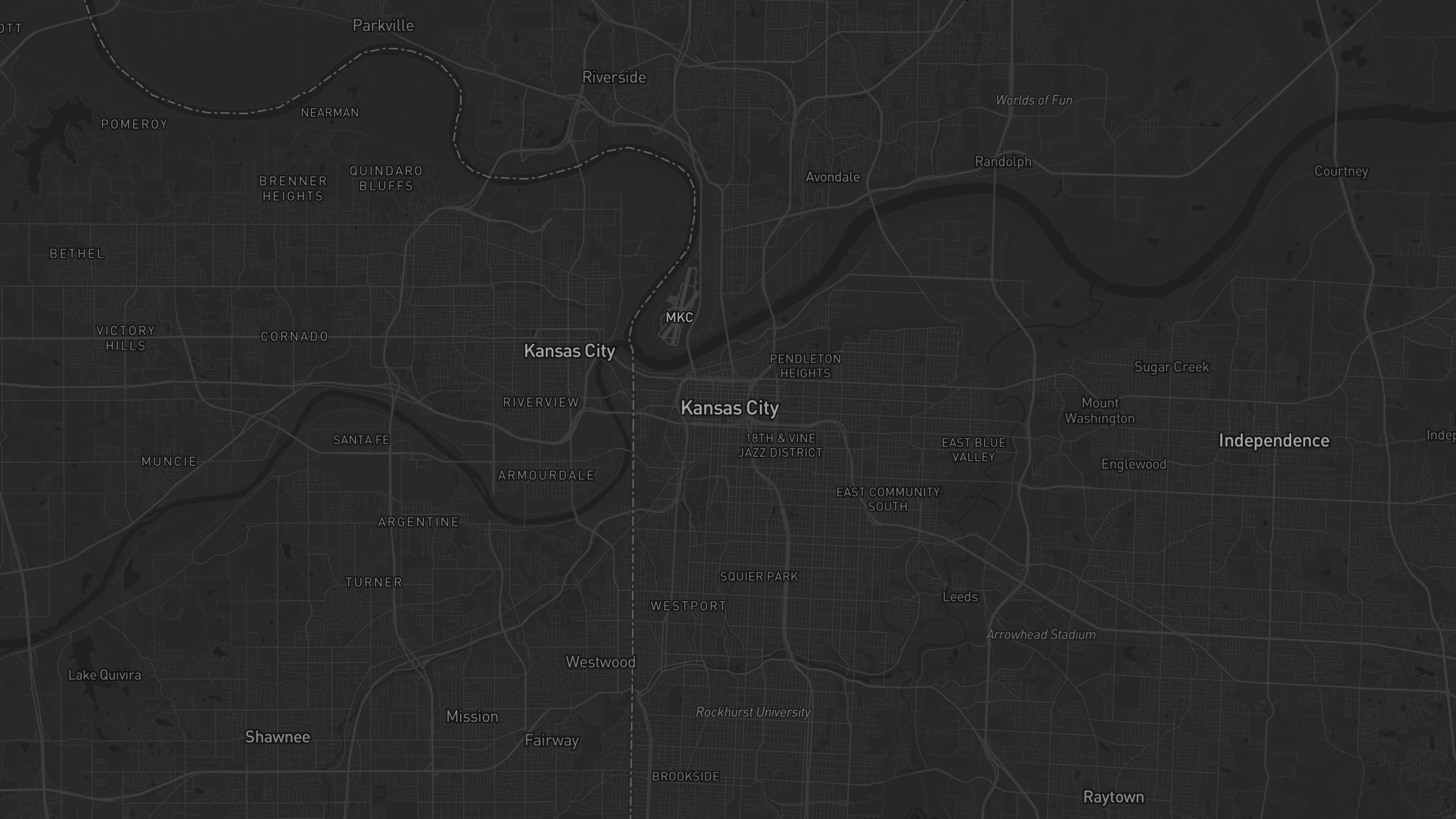 Aerial 3D map of Kansas with highlighted care provider regions — The Care Ratings