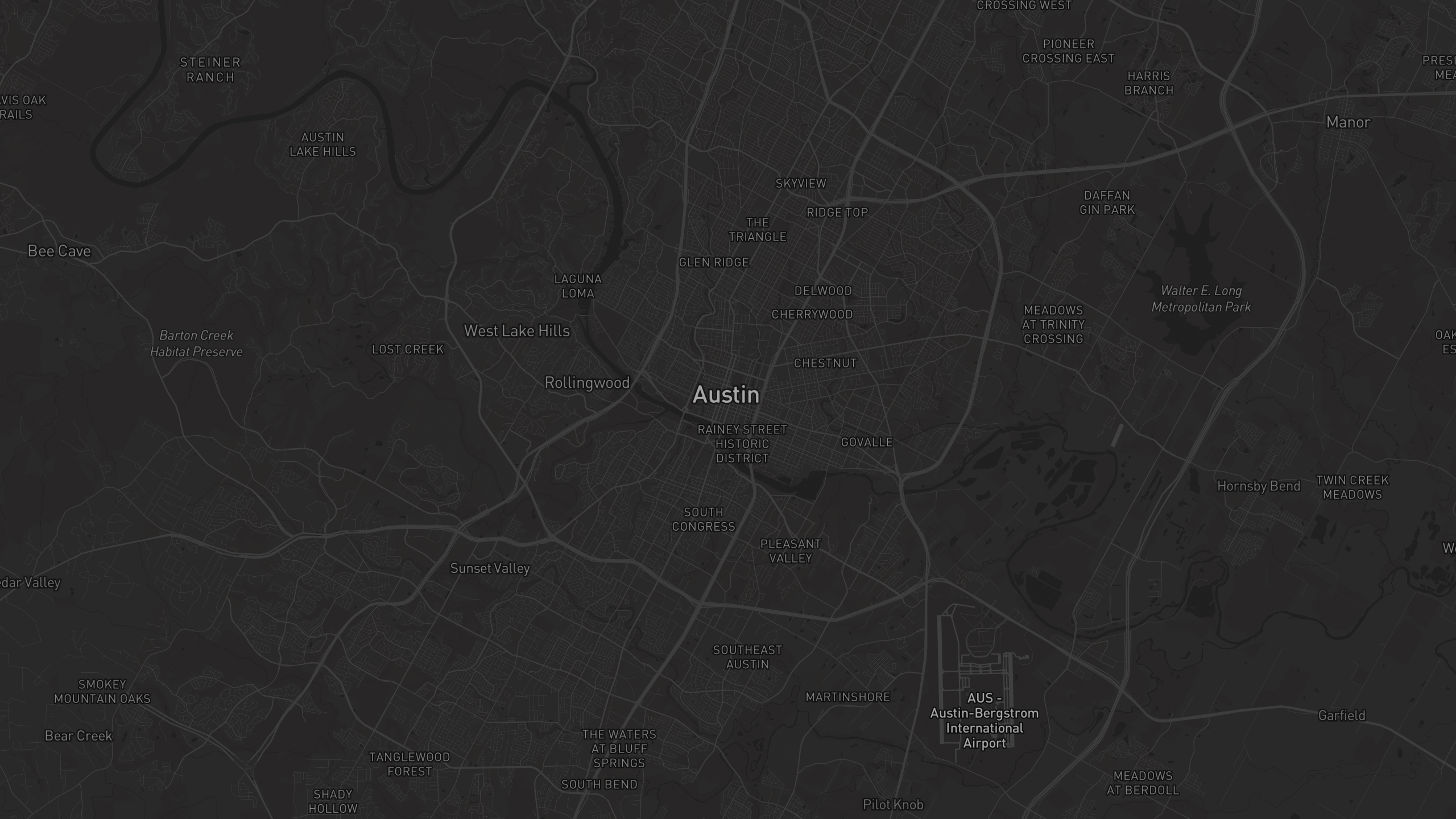 Aerial 3D map of Texas with highlighted care provider regions — The Care Ratings