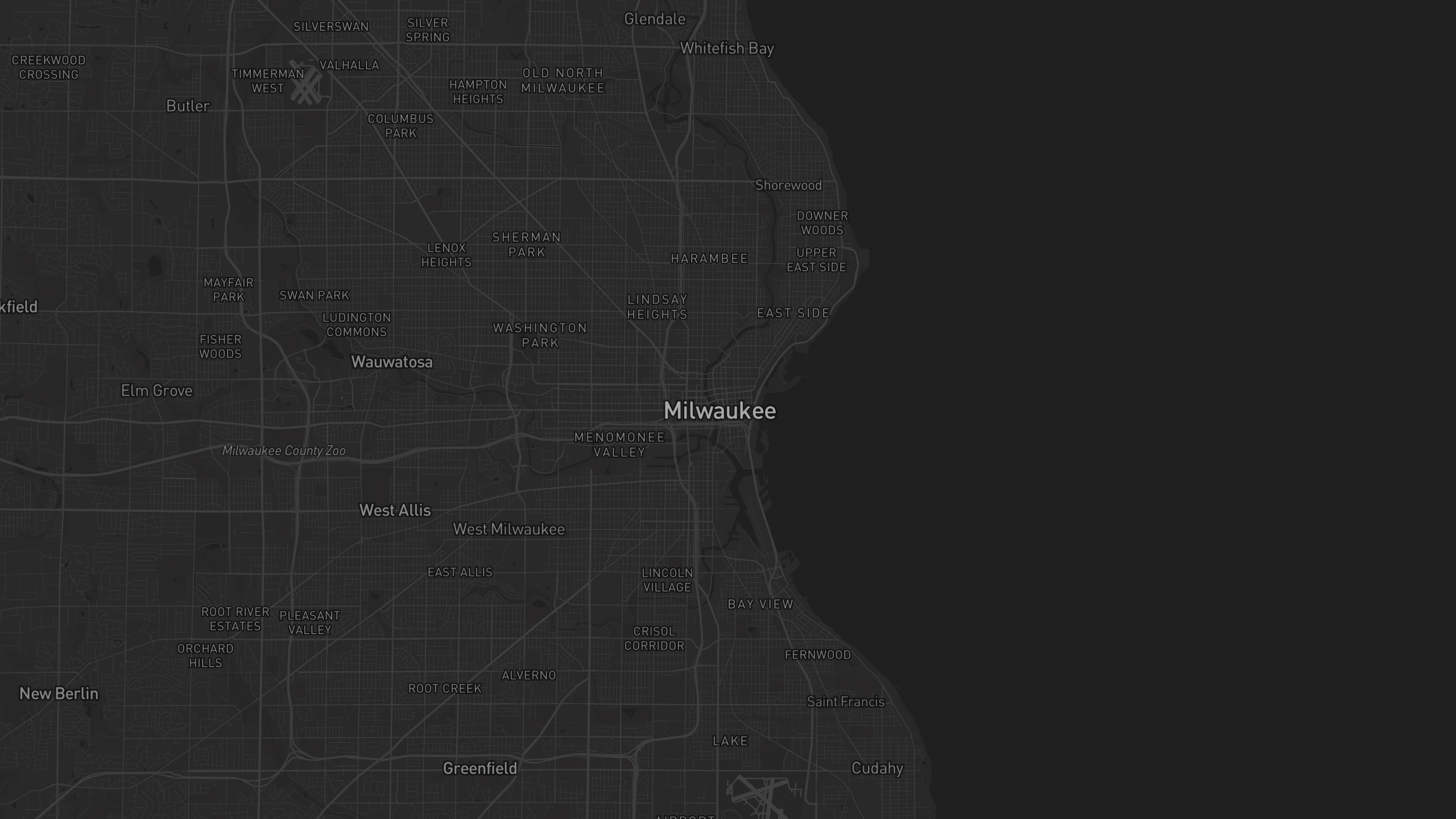 Aerial 3D map of Wisconsin with highlighted care provider regions — The Care Ratings